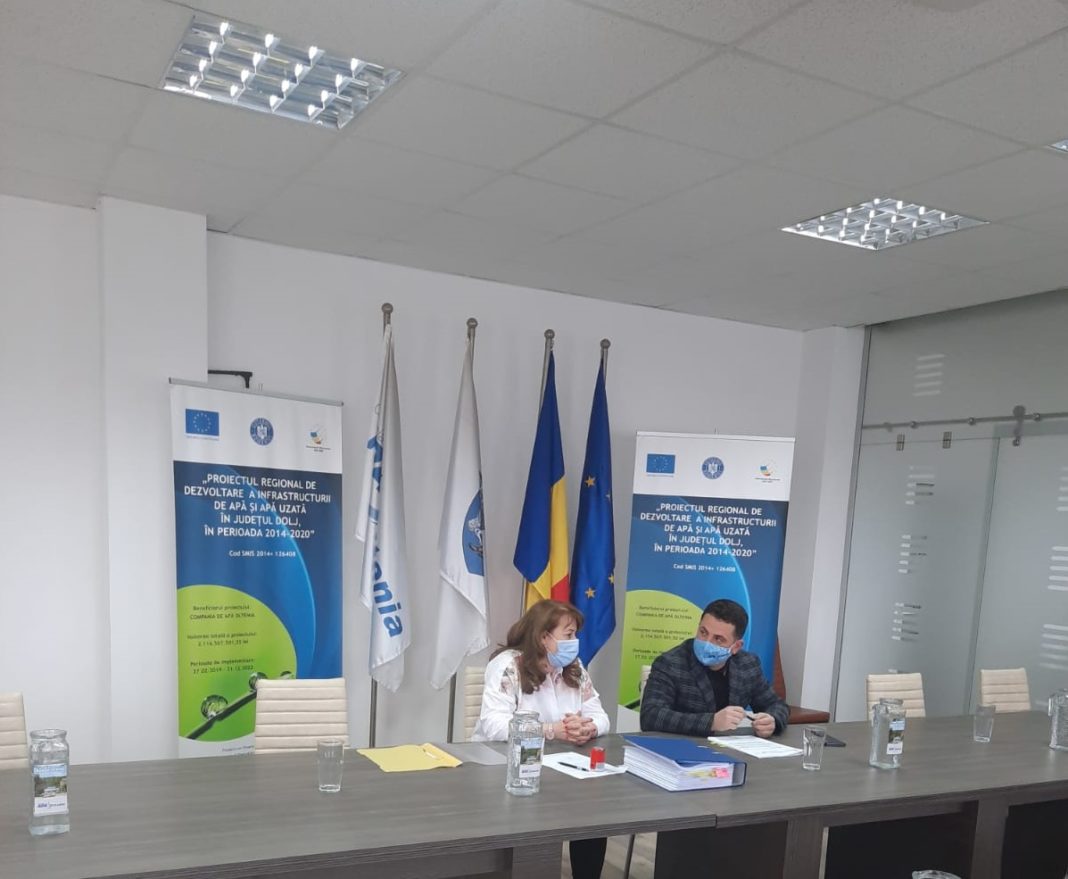 Compania de Apă Oltenia a semnat al doilea contract de achiziție echipamente