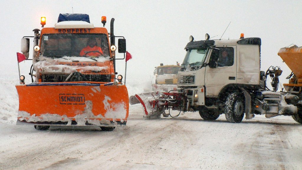 Dotarea districtelor CNAIR cu noi utilaje de deszăpezire, obligatorie