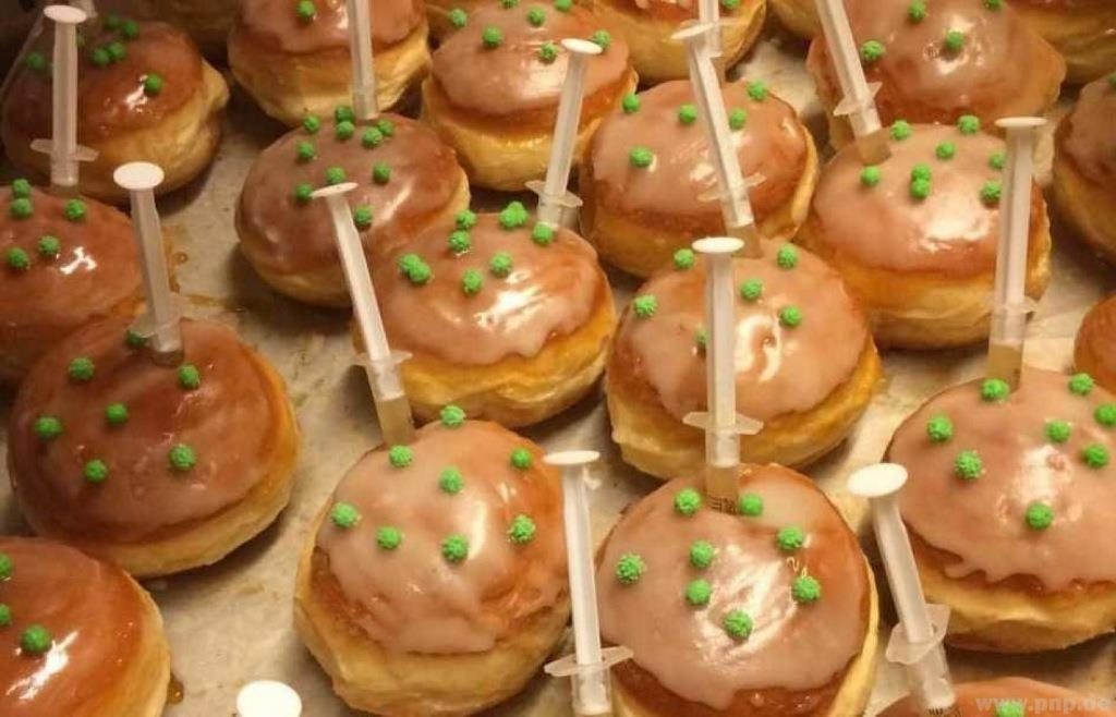 O patiserie din Viena a creat „gogoşile Covid-19”