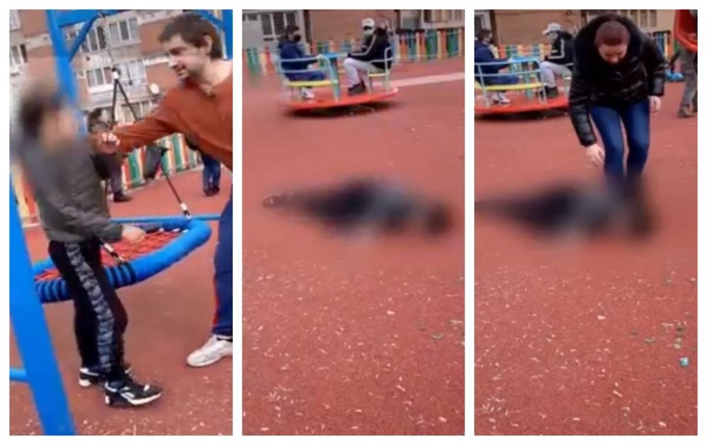 Bărbatul care și-a trântit nepotul de pământ în Hunedoara a fost arestat