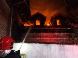 Un incendiu a izbucnit marți noapte la o casă din comuna Scoarța, județul Gorj