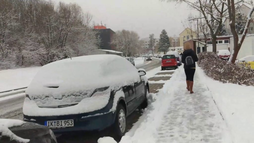 Ninsori abundente în vestul Europei