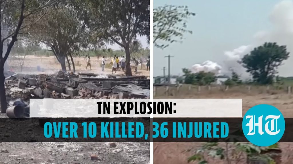 VIDEO. Mai multe persoane au murit după explozia unei fabrici de artificii din India