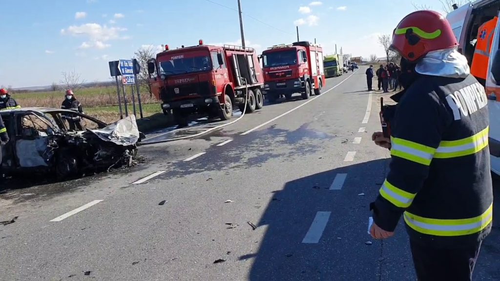Olt: Traficul rutier a fost reluat pe DN 64, la Osica de Sus