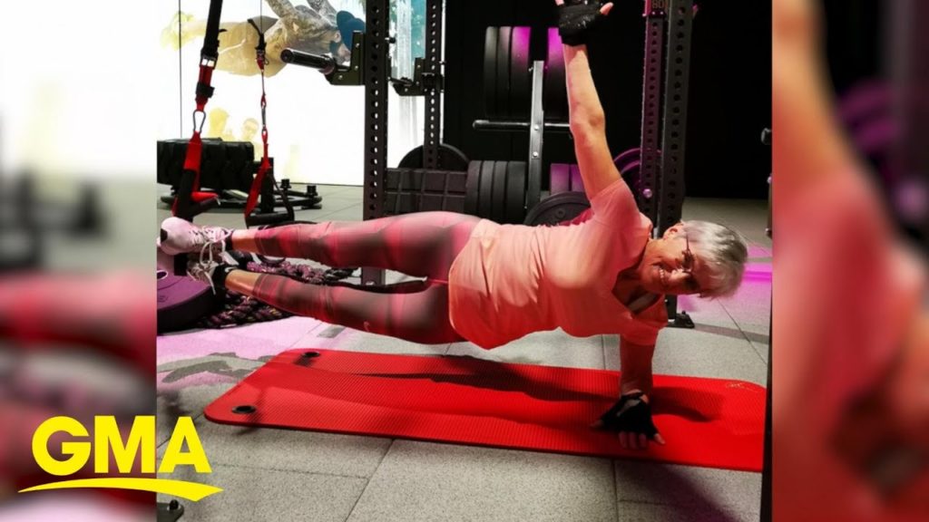 (VIDEO) O femeie de 81 de ani, vedetă a fitnessului pe TikTok