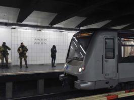 Mai mulţi răniţi după un atac cu cuţitul la metroul din Bruxelles