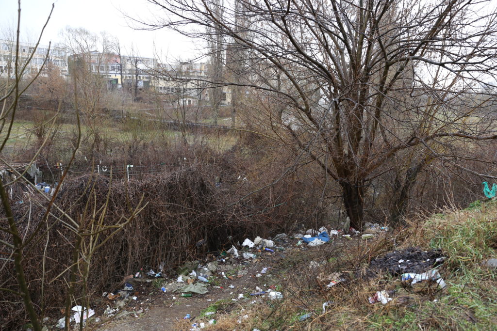 Parcul Cornițoiu este, deocamdată, un loc insalubru și plin de bălării