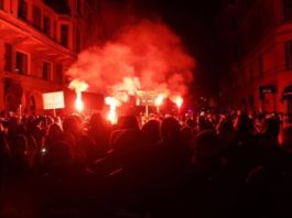 Manifestații împotriva restricţiilor anti-Covid în Danemarca