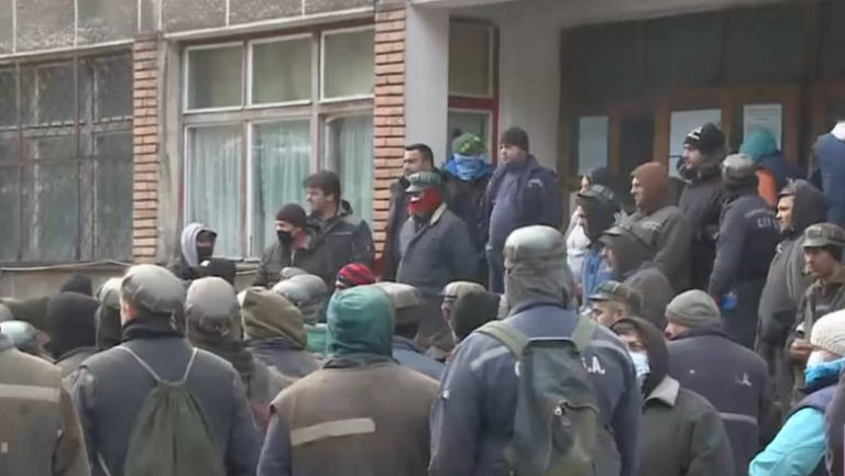 Proteste ale minerilor