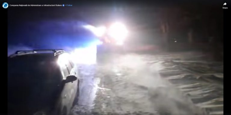 Gorj: Viscol în stațiunea montană Rânca