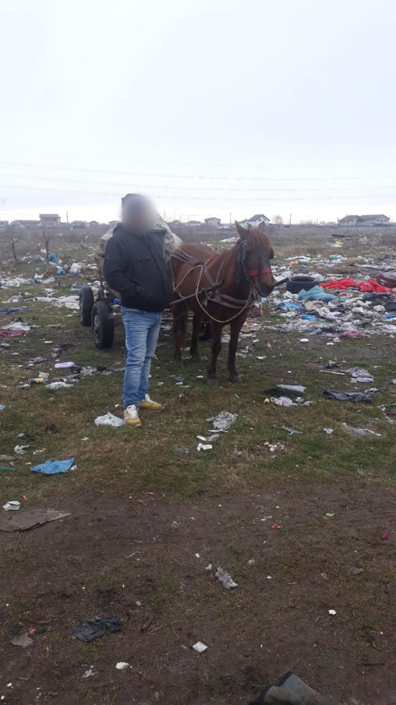 Căruţă confiscată