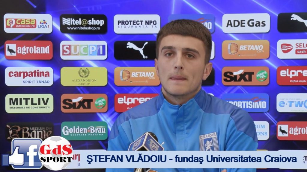 Ştefan Vlădoiu, despre convocarea la România U21: „Merg cu încredere şi o să fac tot ce ţine de mine”