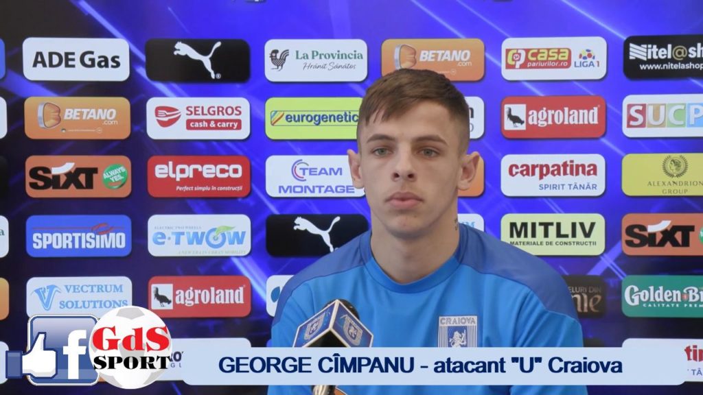 George Cîmpanu, încrezător înaintea meciurilor naţionalei României U21 din Ungaria