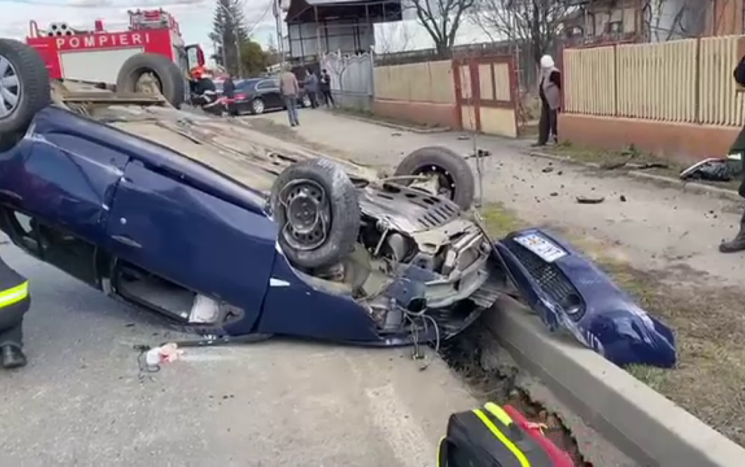 Un bebeluș de numai 6 luni a murit într-un accident rutier în județul Mureș