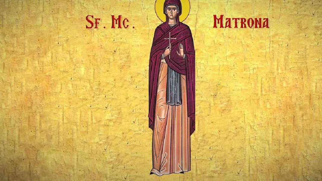 Mare Mucenița Matroana (foto România TV)