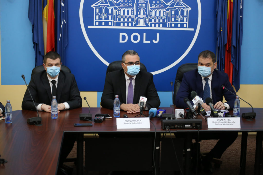 Ministrul Dezvoltării la Craiova: Va fi o finanţare de 160.000 de lei pe U.A.T. pentru cadastrare