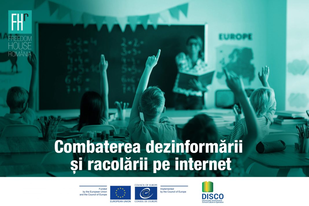 Freedom House - Combaterea dezinformării și racolării pe internet Freedom House România lansează un nou proiect privind combaterea dezinformării și a racolării online