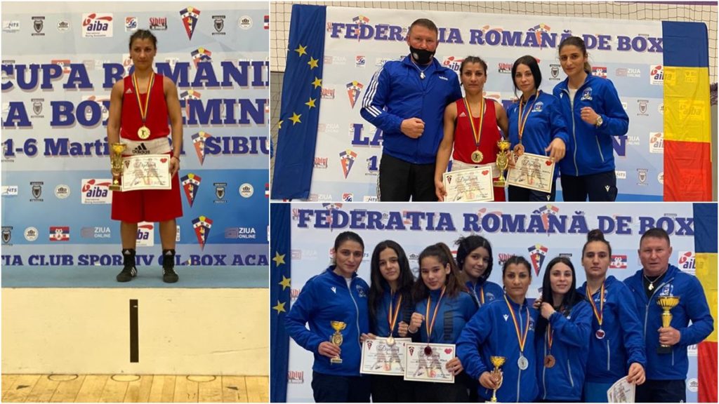 Box / SCM Craiova se întoarce cu tolba plină de medalii de la Cupa României feminin