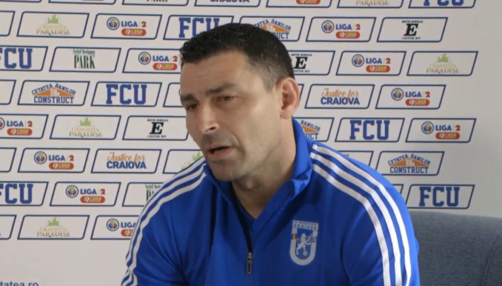 Liga 2 / Eugen Trică: „Nu avem nicio scuză, mâine, să nu câştigăm cele 3 puncte!”