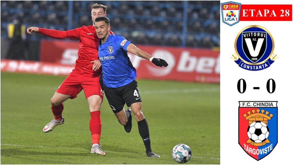 Liga 1 / Scor „alb“ pe malul Mării. Viitorul și Chindia s-au anihilat reciproc
