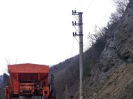 Circulația pe DN 7 CC (centura Călimănești) este blocată sensul Vâlcea-Sibiu