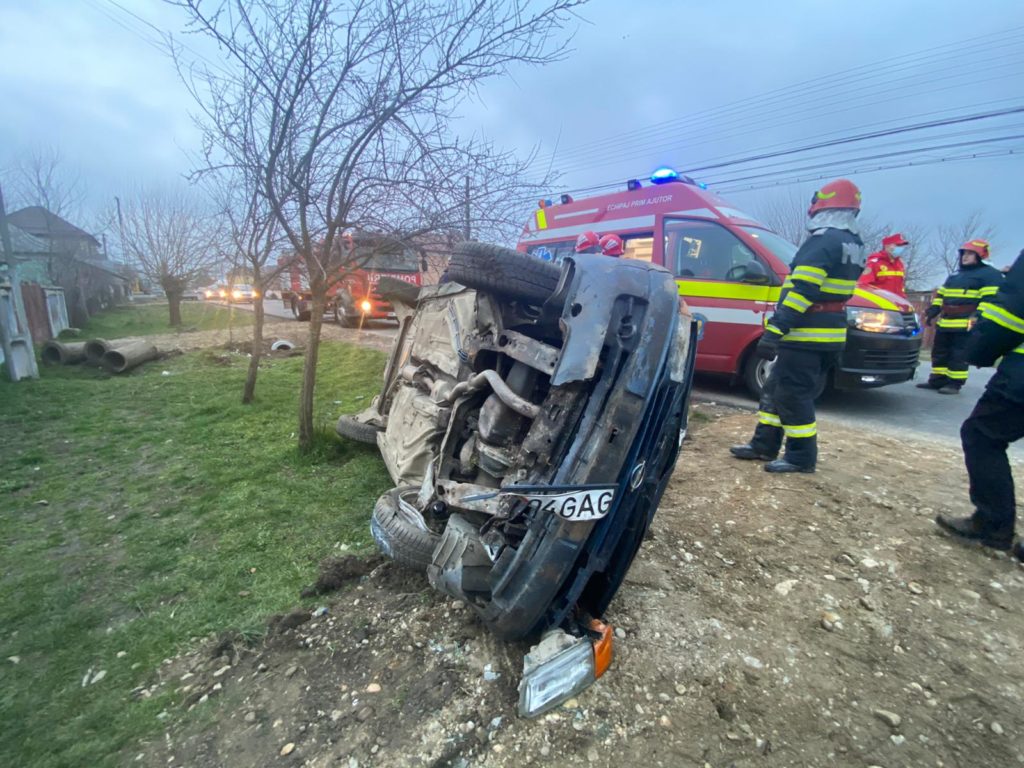 Olt: Identificat, după ce a fugit de la locul accidentului