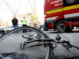 Biciclist accidentat mortal într-o intersecție din Galați