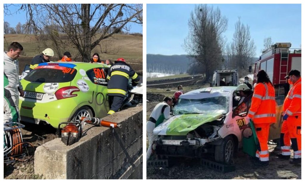 Accident grav la Raliul Brașovului