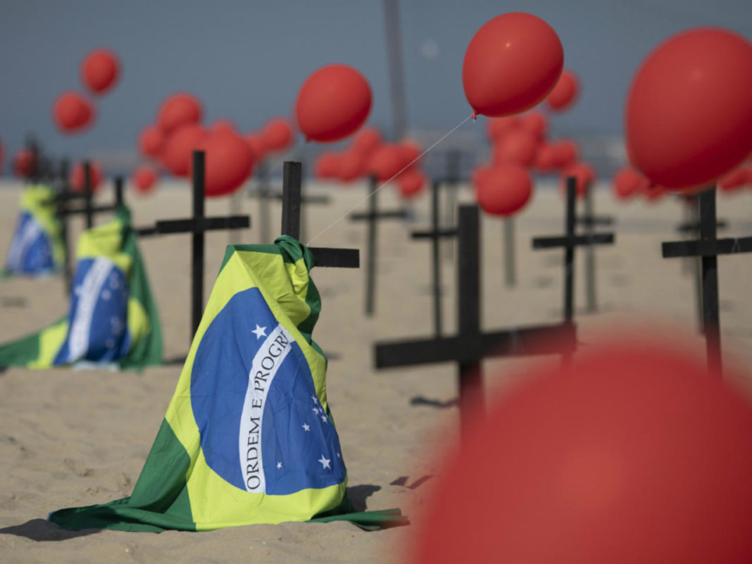 Brazilia, cel mai mare număr zilnic de decese asociate COVID-19