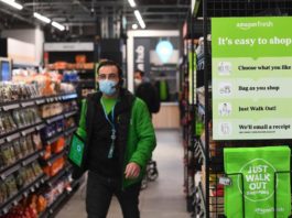 Amazon a deschis la Londra un supermarket ''fără contact'' şi fără case de marcat