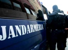 Bărbat împușcat de forțele de ordine după ce a atacat cu toporul un jandarm