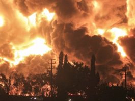 Incendiu uriaș la una dintre cele mai mari rafinării din Indonezia