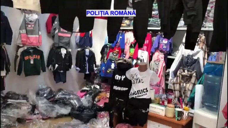 (VIDEO): 18 percheziții într-un dosar de contrafacere