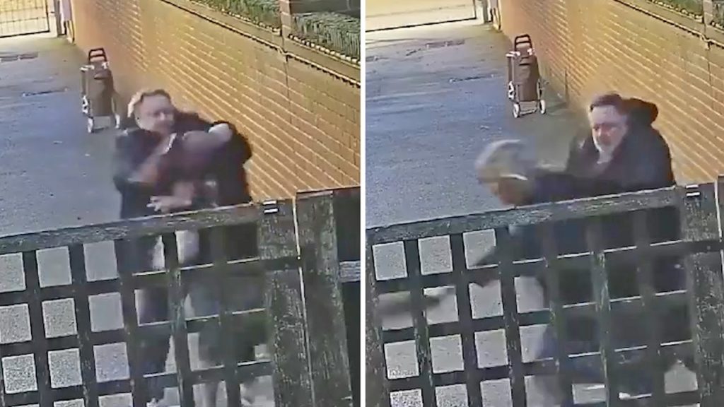 VIDEO: O tânără însărcinată, lovită fără milă cu pumnii în stomac