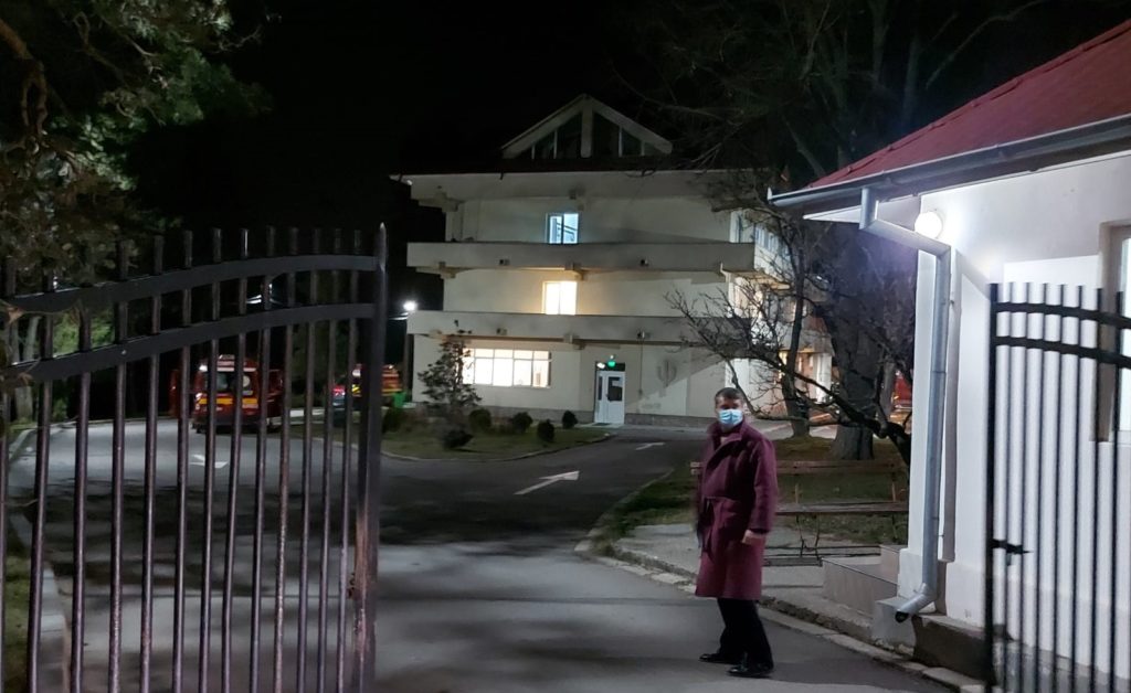 Cum au intervenit pompierii la incendiul de la Psihiatrie