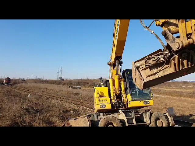 (VIDEO) Olt: Accident feroviar în comuna Milcov