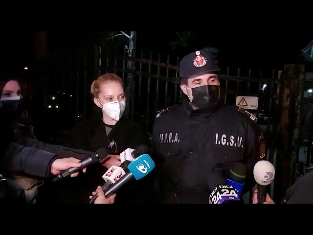 (VIDEO) Incendiul de la Psihiatrie: O pacientă a dat foc unei saltele cu bricheta