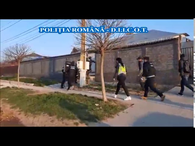 Video: Percheziții în România și Spania la traficanți de persoane