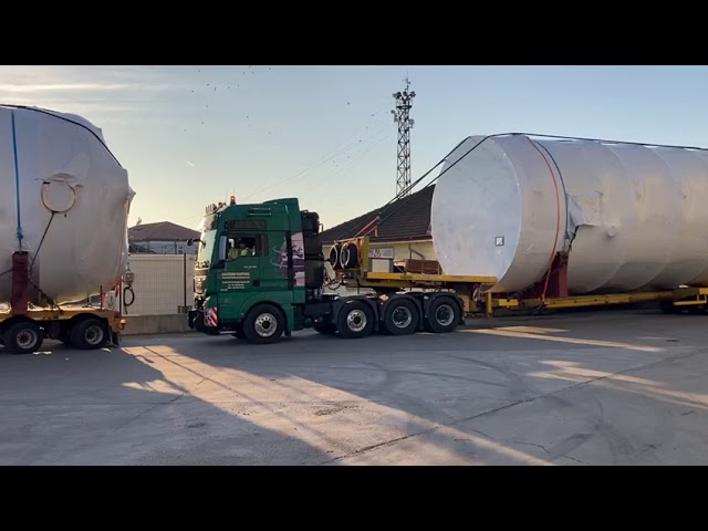 Transporturi agabaritice pe ruta Port Bechet – Clariant Products RO SRL