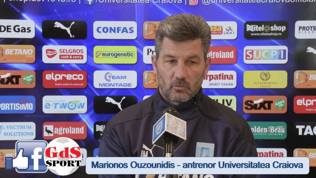 Marinos Ouzounidis, despre meciul cu Viitorul Pandurii: „Trebuie să jucăm serios!“