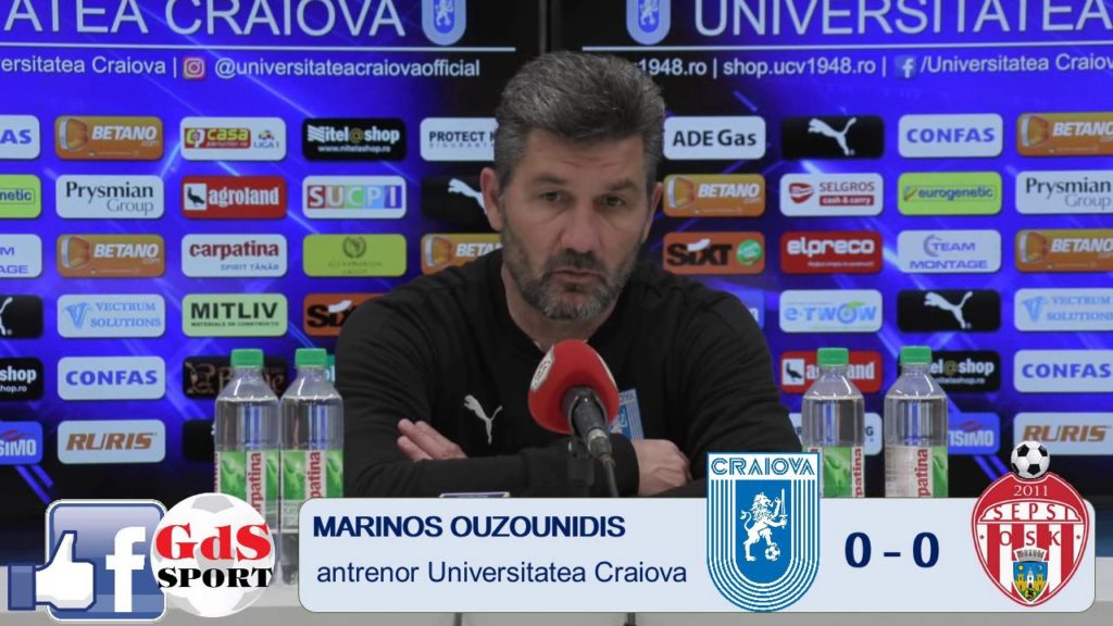Marinos Ouzounidis: „Trebuie ceva mai mult în plan ofensiv“