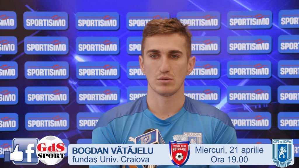 Bogdan Vătăjelu: „Vă voi spune la final cu ce vom fi mulţumiţi!“