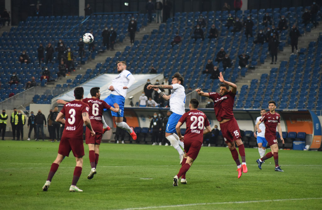 Liga 1 / Bară – bară, golul a lipsit! „U“ Craiova și CFR Cluj s-au păstrat pentru play-off
