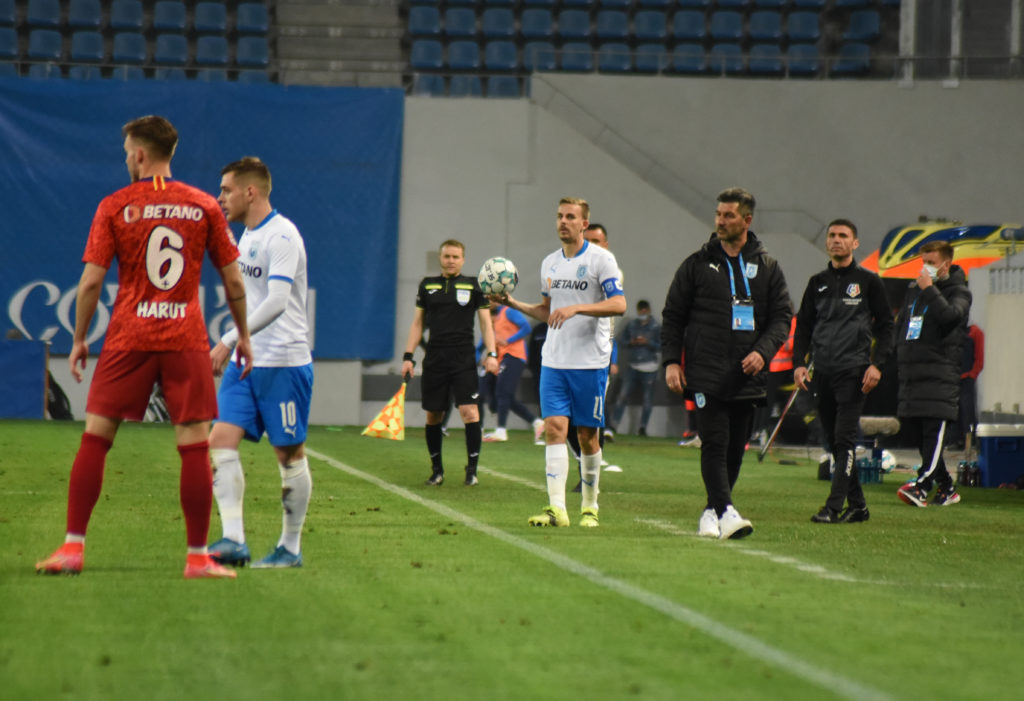 „U“ Craiova – FCSB 2-0 / Marinos Ouzounidis, mândru de „leii“ săi