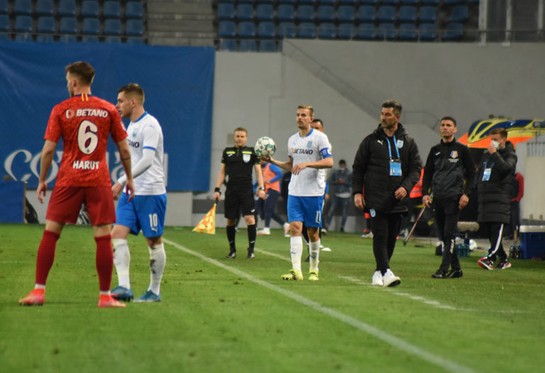 „U“ Craiova – FCSB 2-0 / Marinos Ouzounidis, mândru de „leii“ săi