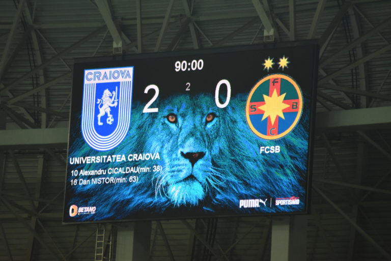 Liga 1 / Universitatea Craiova – FCSB 2-0, în imagini. Vezi galeria foto!