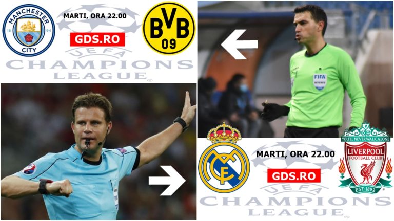 Liga Campionilor / Ovidiu Haţegan, delegat la meciul Manchester City – Borussia Dortmund
