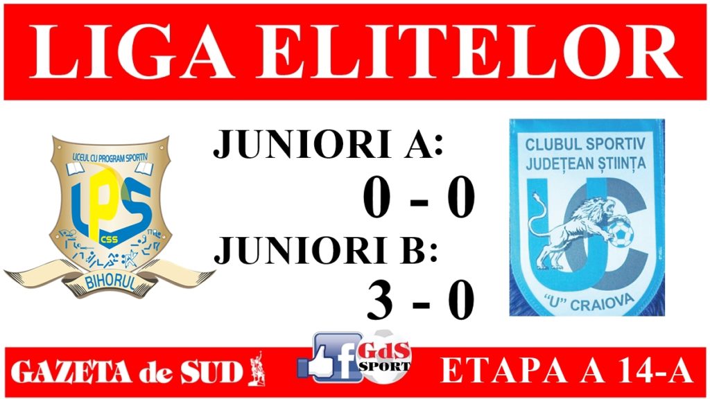 Liga Elitelor / CSJ Știința U Craiova a plecat cu un punct din Ardeal