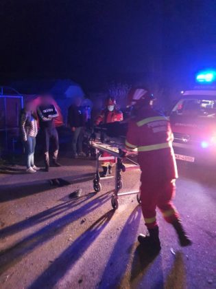 Accident grav într-o comună din Vâlcea