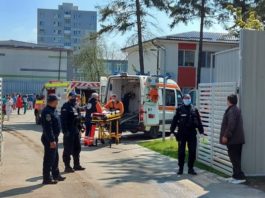 Incendiu la Secţia de Psihiatrie a Spitalului Judeţean Slatina